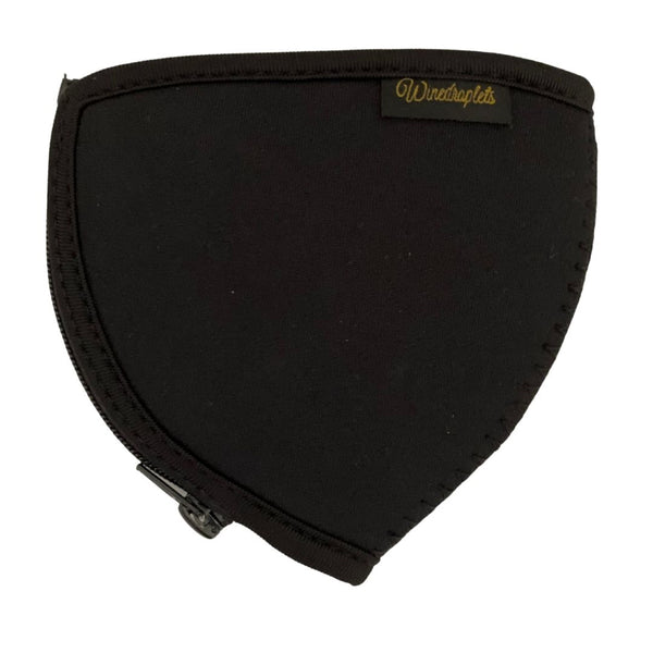 * Wine Bottle Bag, Coasters, Wine Glass Holder Set- Black